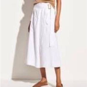 NWT Vince Optic White Utility Skirt 2